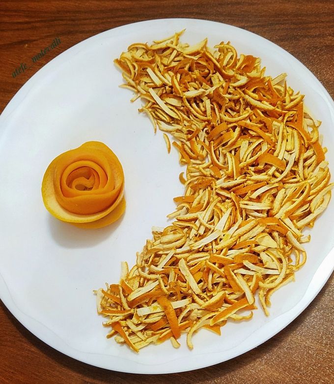 خلال پوست(پرتقال)